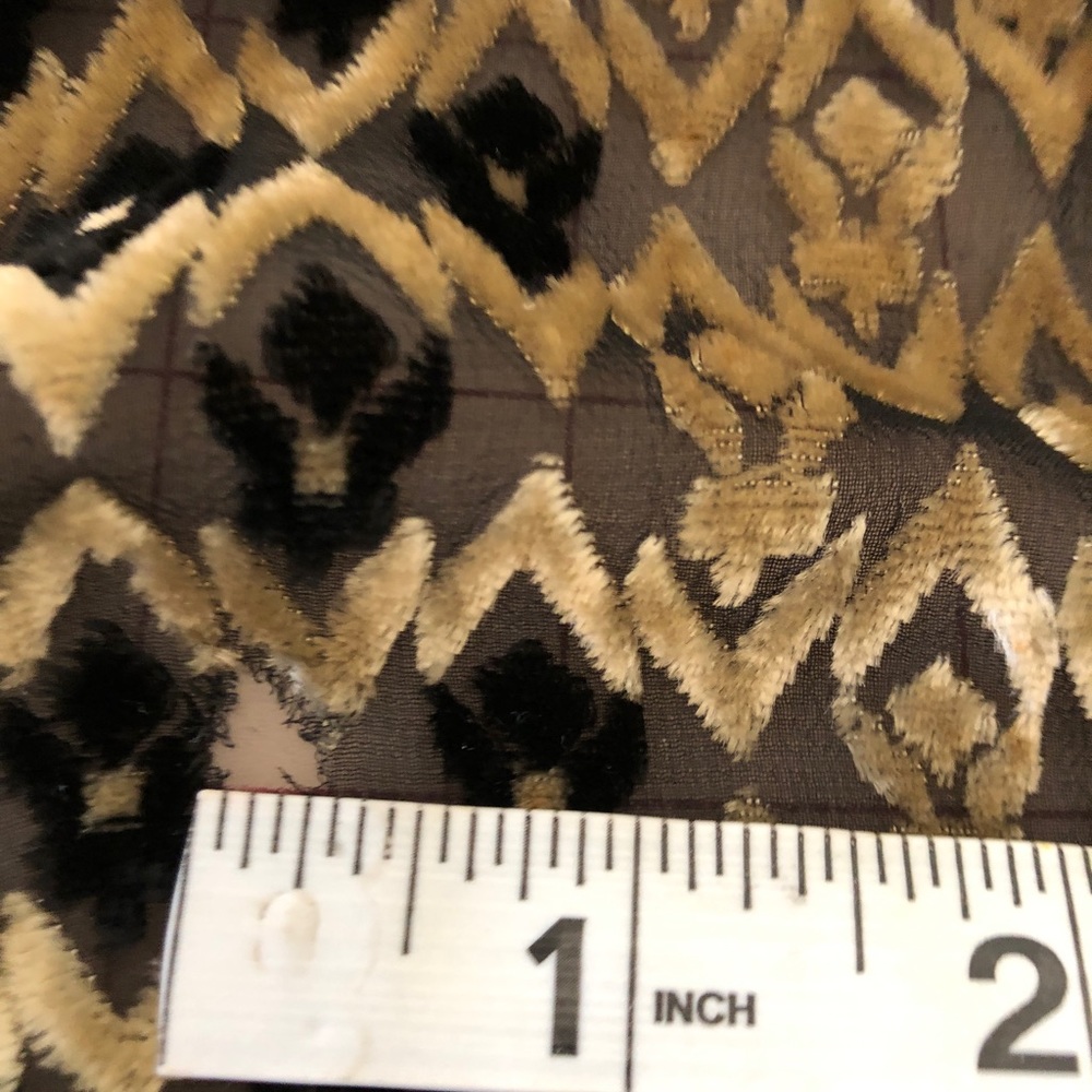 Vintage 1920’s cut velvet blouse - Picture 8 of 9